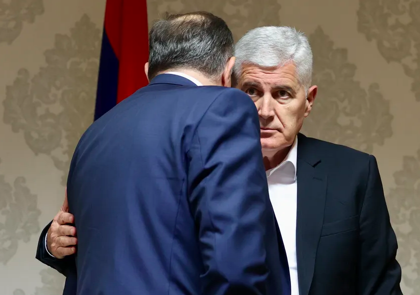 Njemački list: Dodik djeluje glasno, Čović tiho ka istom cilju - paralizi