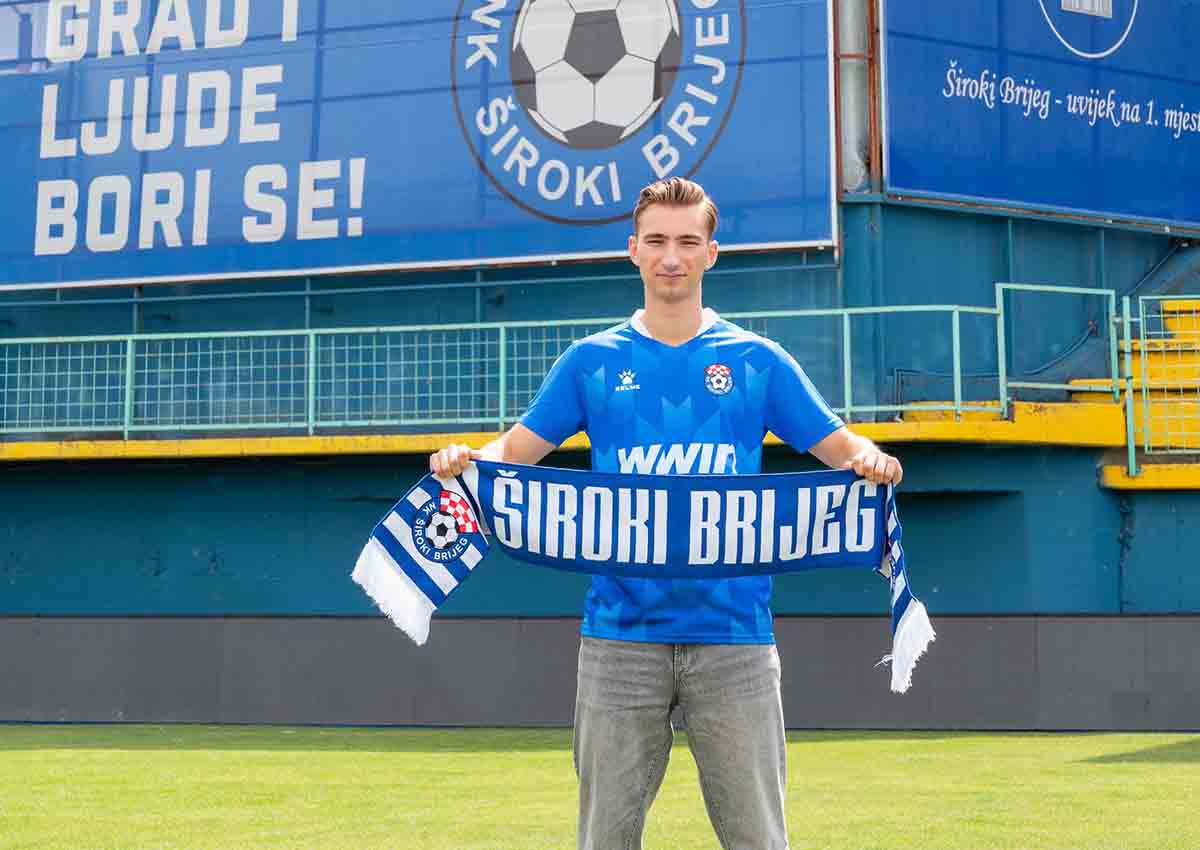 NK Široki Brijeg predstavio pojačanje, stigao Luca Butković