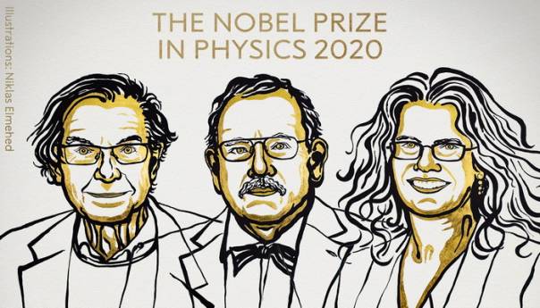 Nobel za fiziku Penroseu, Genzelu i Ghez za otkrića o crnoj rupi