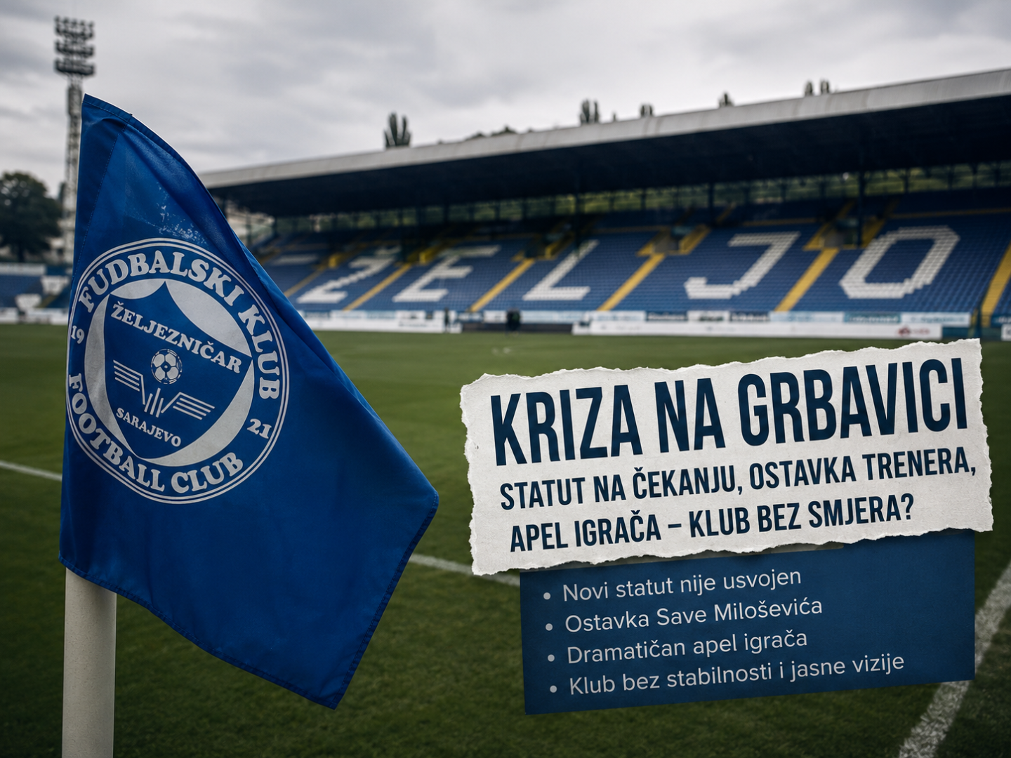 Nova kriza, stari problemi: "Željo" u kandžama politike