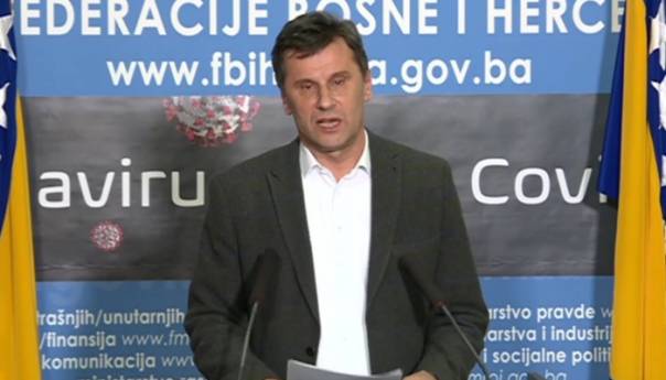 Novalić: Vlada smijenila Krizni štab, imenovan novi