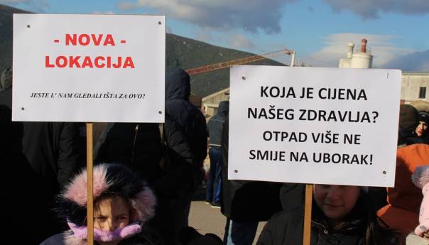 Novi mirni protest na deponiji Uborak