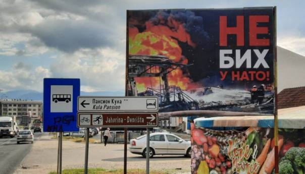 Novi plakati u Istočnom Sarajevu: NE BIH u NATO