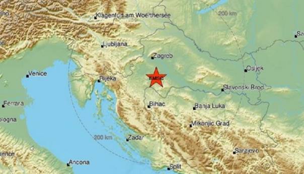 Novi potres pogodio Hrvatsku, osjetio se i na sjeverozapadu BiH