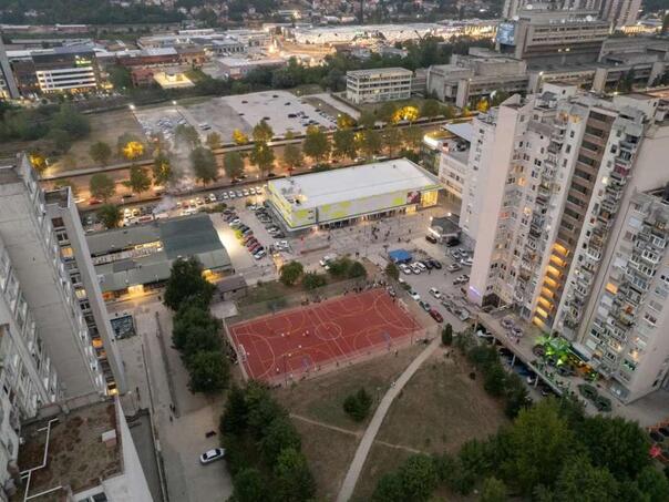 Novo sportsko igralište i servisna saobraćajnica sa parkingom u MZ Alipašino Polje A-1