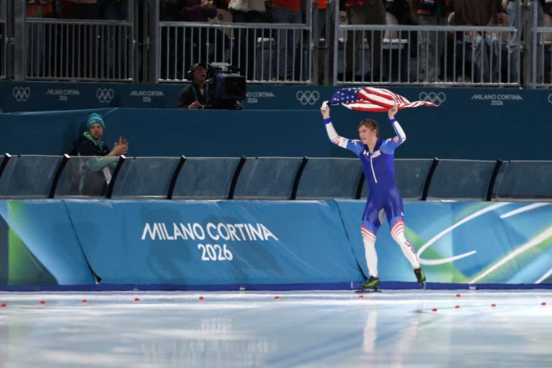 Novo zlato za SAD: Jordan Stolz postavio olimpijski rekord