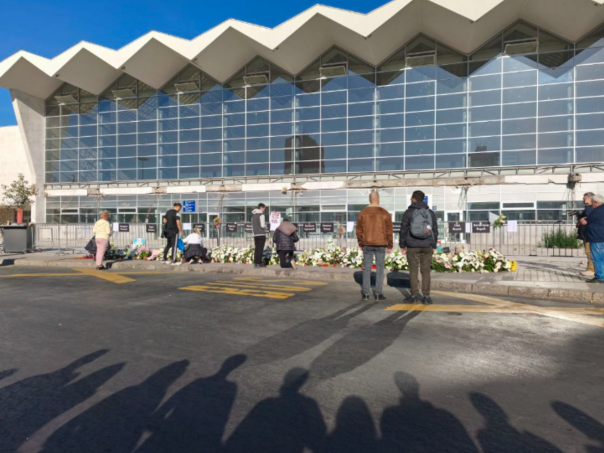 Novosadski studenti u blokadi obilježili 13 mjeseci od pada nadstrešnice