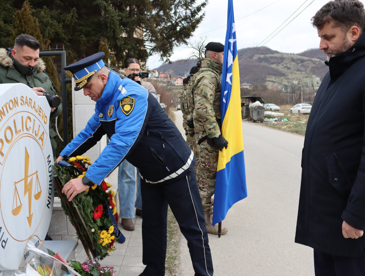 Obilježena godišnjica ubistva policajca Muhidina Pivodića