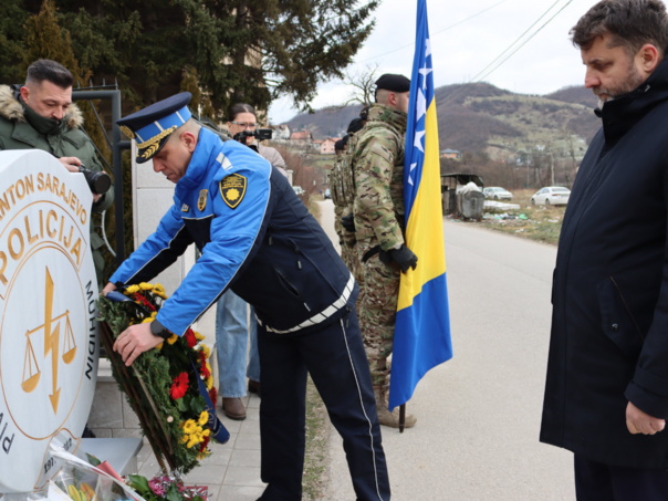 Obilježena godišnjica ubistva policajca Muhidina Pivodića