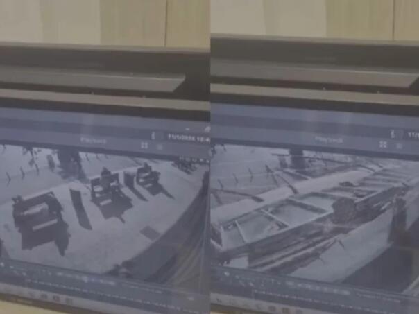 Objavljen snimak pada konstrukcije na željezničkoj stanici u Novom Sadu