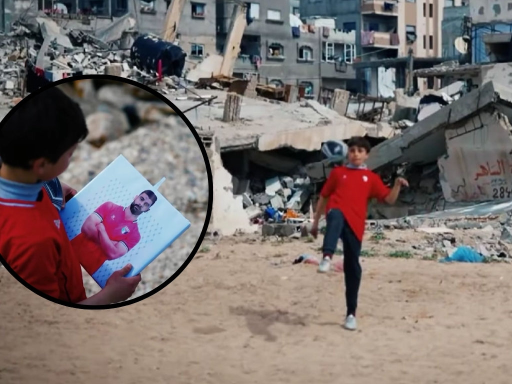 Objavljen video godine: Djeca u ruševinama Gaze predstavila reprezentaciju Palestine