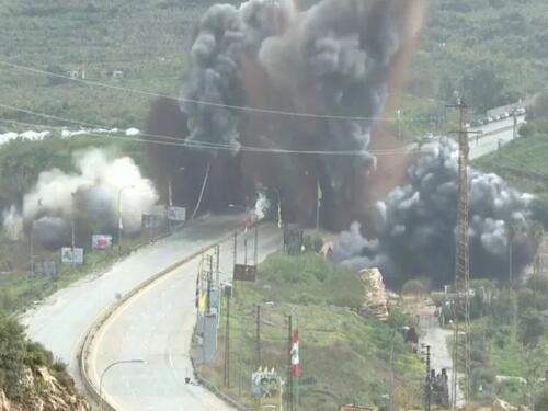 Objavljen video: Izrael bombardovao libanski most Qasmiyeh