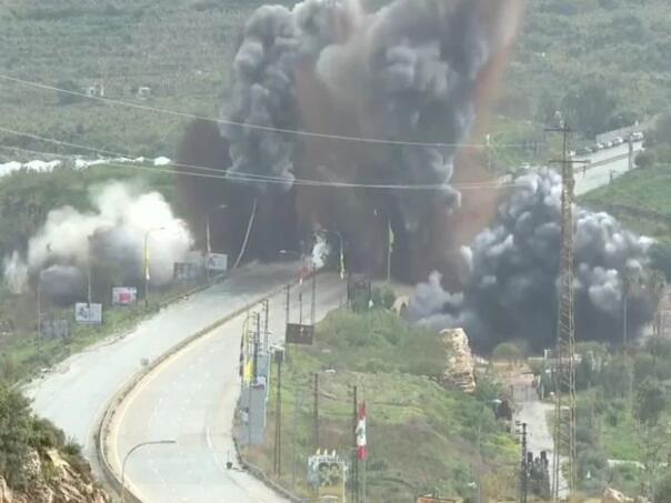 Objavljen video: Izrael bombardovao libanski most Qasmiyeh