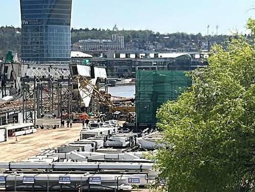 Obrušio se kran na gradilištu u Beogradu, poginula jedna osoba