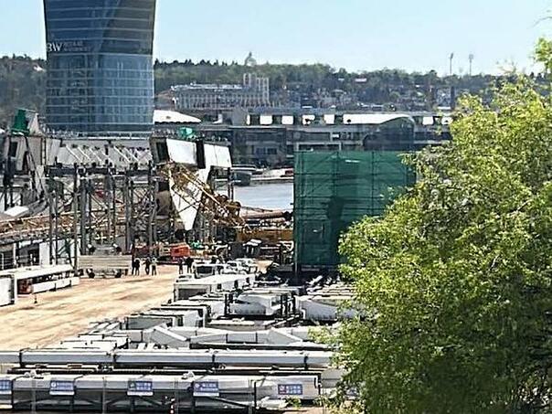 Obrušio se kran na gradilištu u Beogradu, poginula jedna osoba