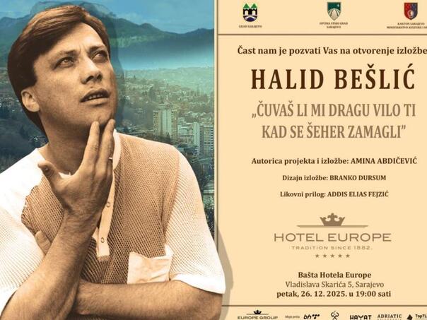 Od 26. decembra izložba u znak sjećanja na Halida Bešlića