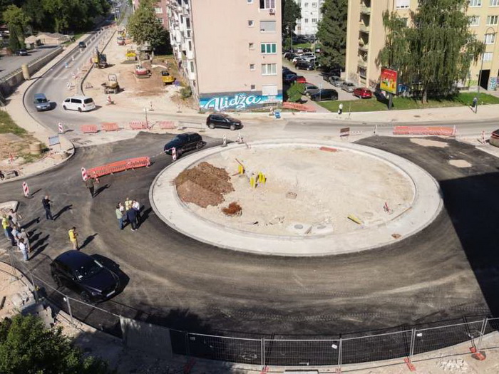 Od sutra potpuna obustava saobraćaja na kružnom toku na Grbavici
