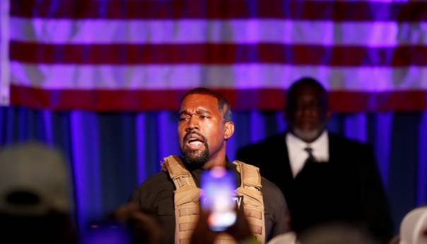 Odbačen zahtjev Kanyea Westa za kandidaturu na izborima u SAD-u