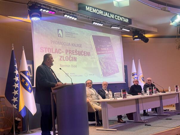 Održana promocija knjige "Stolac - prešućeni zločin" Nermina Bise