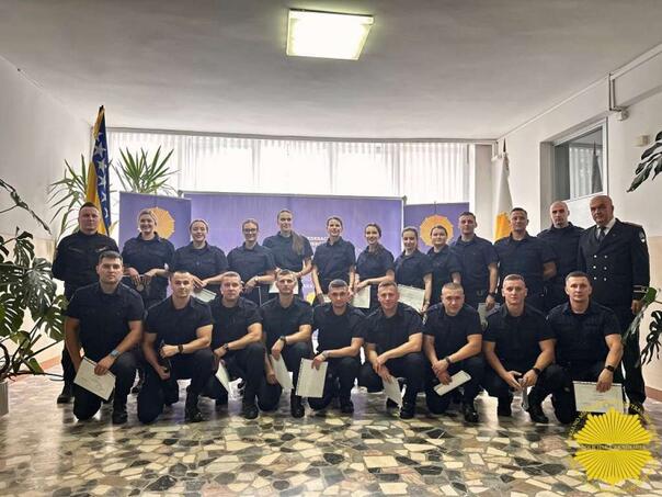Održana promocija XXX klase kadeta za čin mlađi inspektor iz MUP-a TK