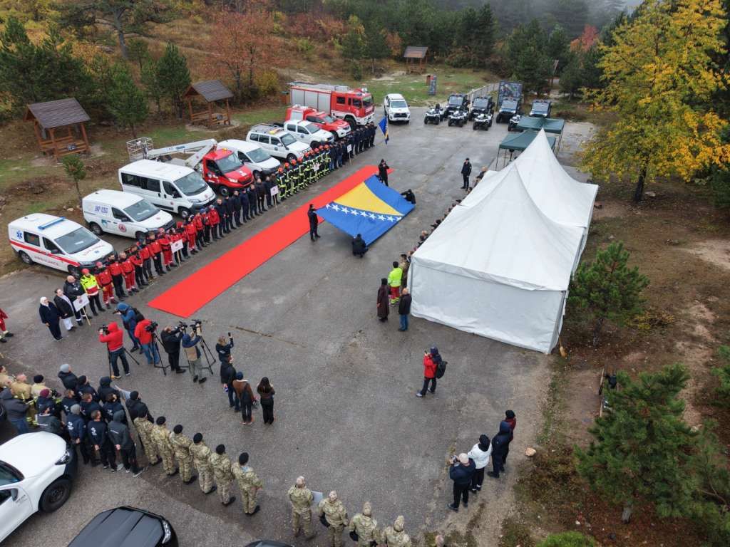 Održana vježba civilne zaštite Općine Stari Grad na Trebeviću