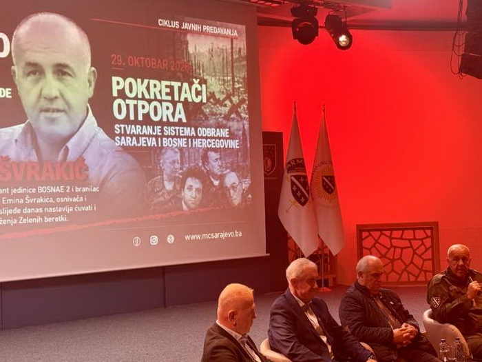 Održano četvrto predavanje iz ciklusa "Sarajevo 1992–1996: Opsada - Otpor - Naslijeđe"