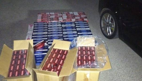 Oduzeto 4.077 paklica cigareta i 40 kg rezanog duhana