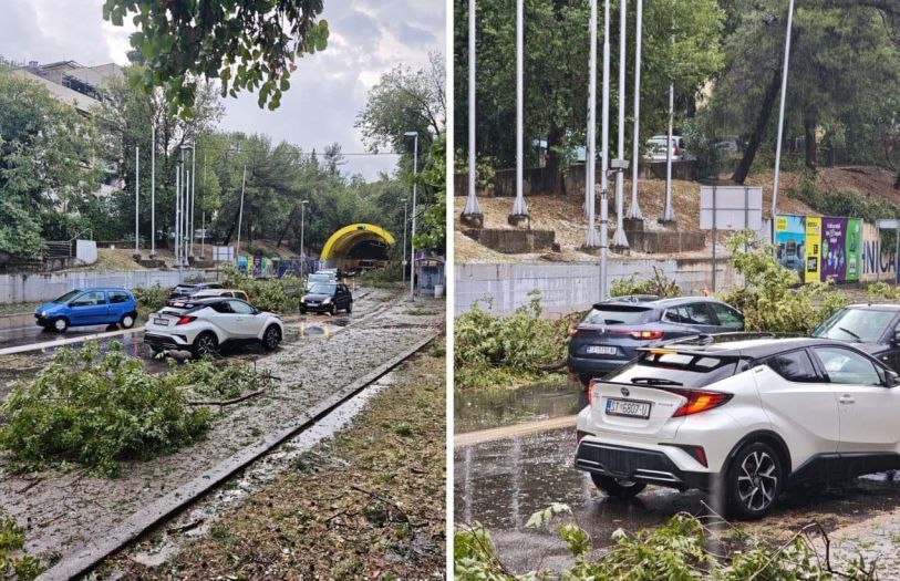 Ogromno nevrijeme pogodilo Split, jedan brod potonuo