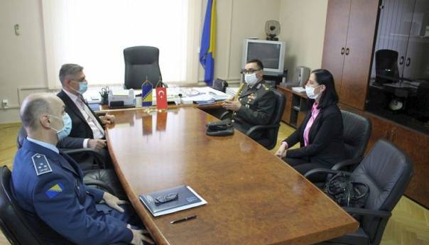 Okolić primio vojnog atašea Republike Turske u BiH