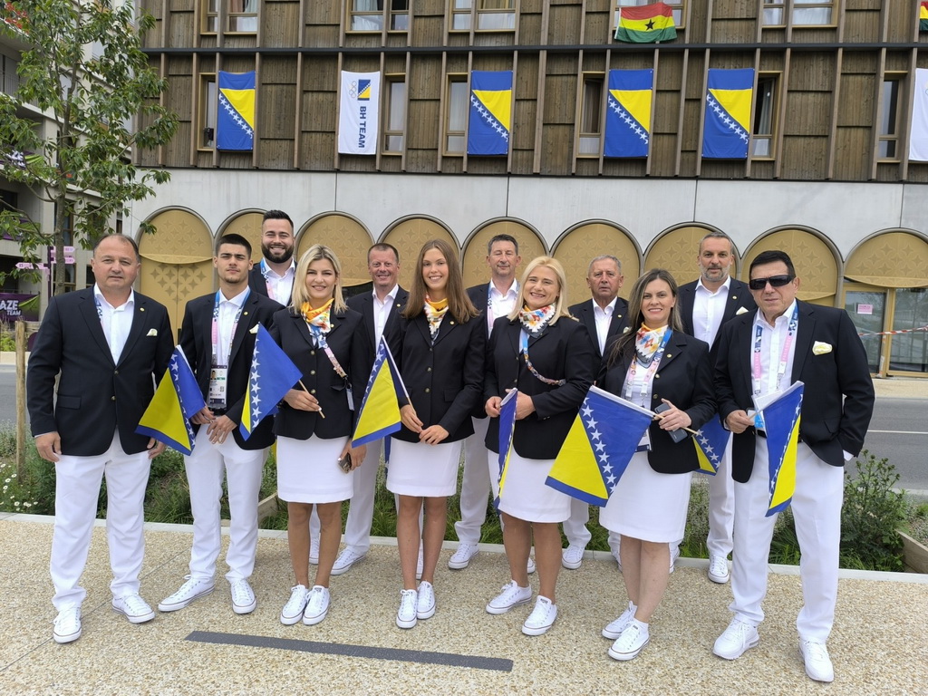 Olimpijski tim BiH spreman za ceremoniju otvaranja Olimpijskih igara u Parizu