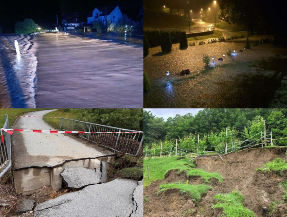 Oluja uništila mostove i objekte u Sloveniji, upućen važan apel
