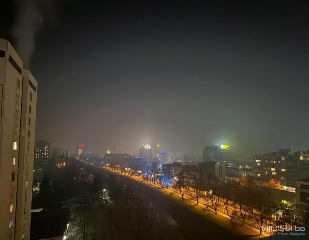Opasno za zdravlje: Kvalitet zraka u Sarajevu postepeno se pogoršava