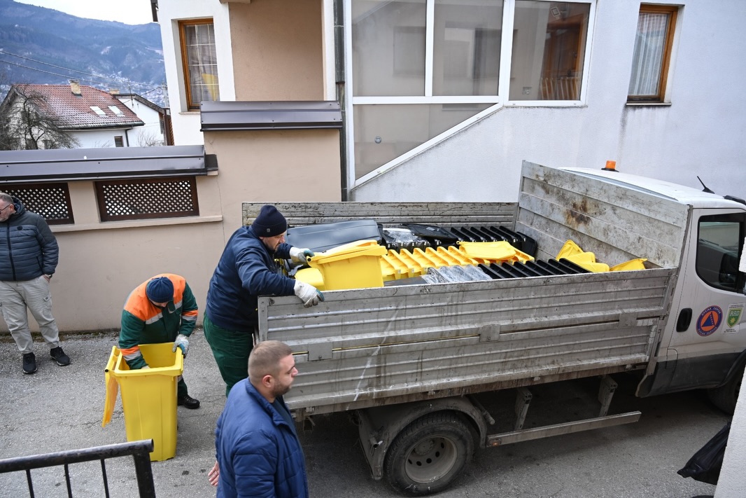 Općina Stari Grad Sarajevo uvodi dvolinijski sistem prikupljanja otpada 