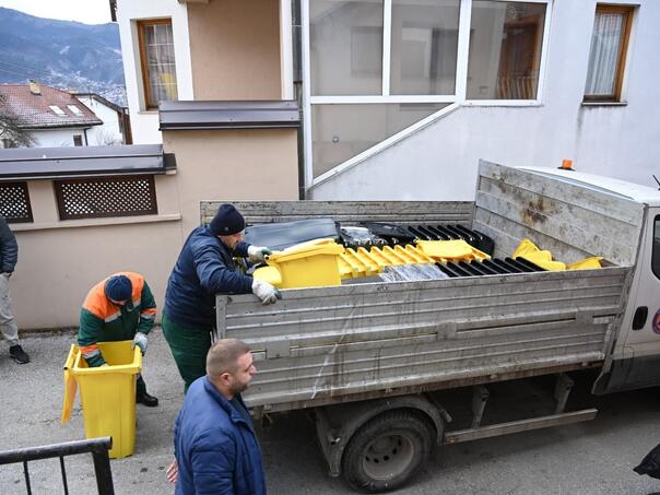 Općina Stari Grad Sarajevo uvodi dvolinijski sistem prikupljanja otpada