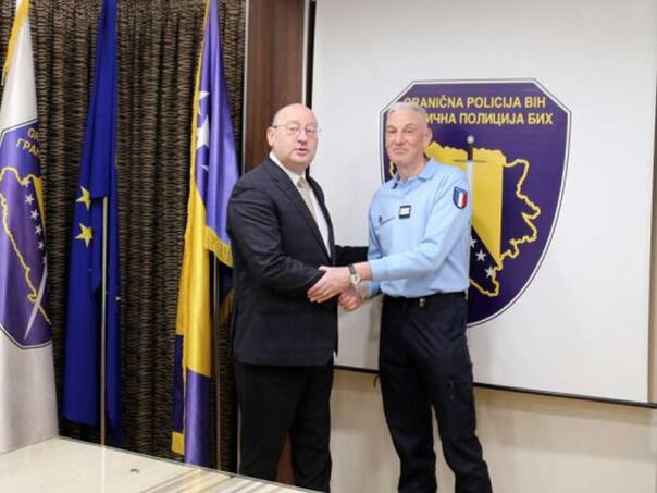 Oproštajna posjeta specijalnog savjetnika EUFOR-a Graničnoj policiji BiH