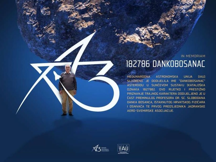 Originalno priznanje: Asteroid u Sunčevom sistemu nosi ime Bosanca