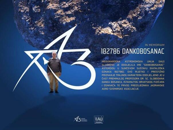 Originalno priznanje: Asteroid u Sunčevom sistemu nosi ime Bosanca