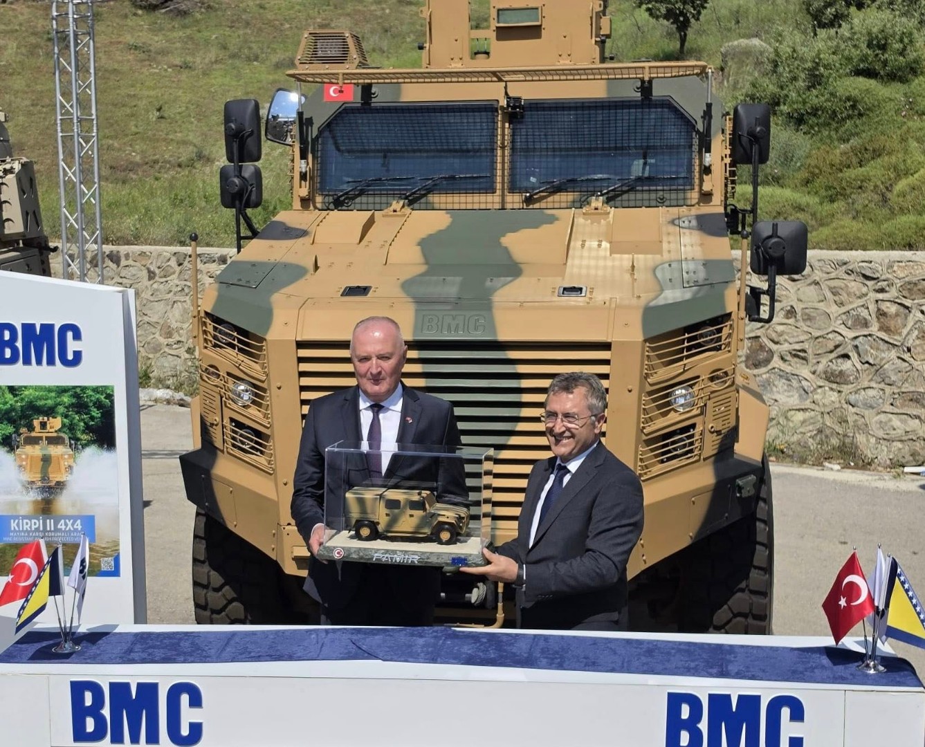 Veliko jačanje vojske: OS BiH dobija moćna MRAP vozila