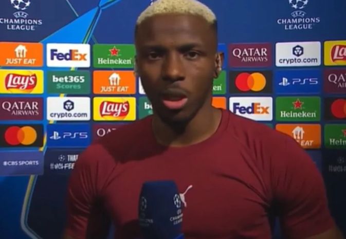 Osimhen objasnio zašto nije slavio gol protiv Juventusa