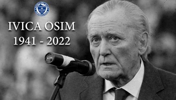 Otkazan ispraćaj Ivice Osima sa stadiona Grbavica, poznat novi termin sahrane