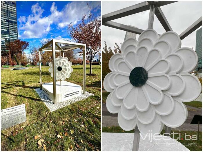 Otkrivanje spomenika "Cvijet Srebrenice" - simbol otpornosti, nade i iscjeljenja