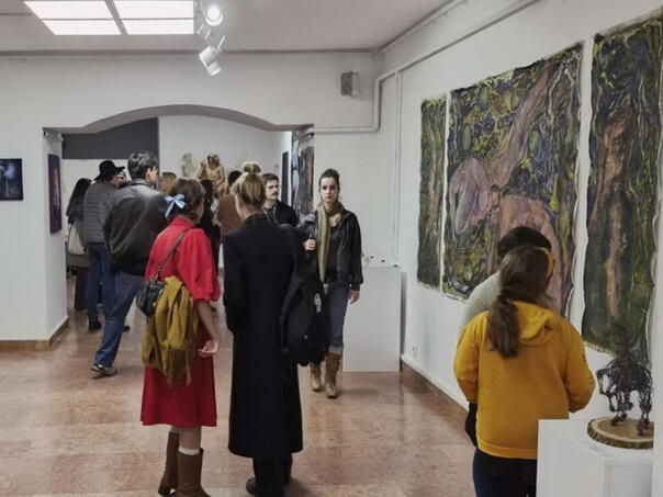 Otvorena izložba studenta Akademije likovnih umjetnosti "Ples noći"