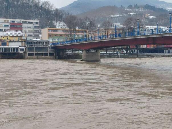 Padavine stvorile niz problema u Goraždu
