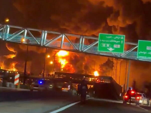 Paklena noć u Teheranu: Izraelski napadi zapalili rafinerije