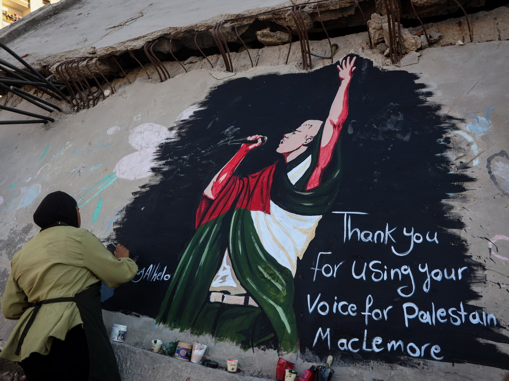 Palestinci u Gazi odali počast Macklemoreu: Hvala ti ...