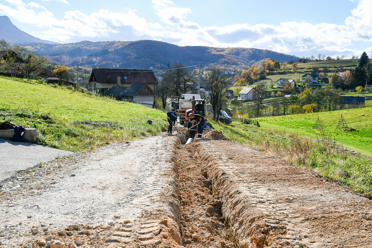 Pandurević i Čomor obišli gradilišta: Projekti vrijedni više od tri miliona KM