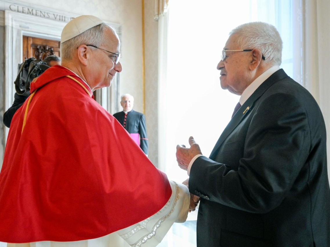 Papa Lav primio u posjetu palestinskog predsjednika Mahmuda Abasa