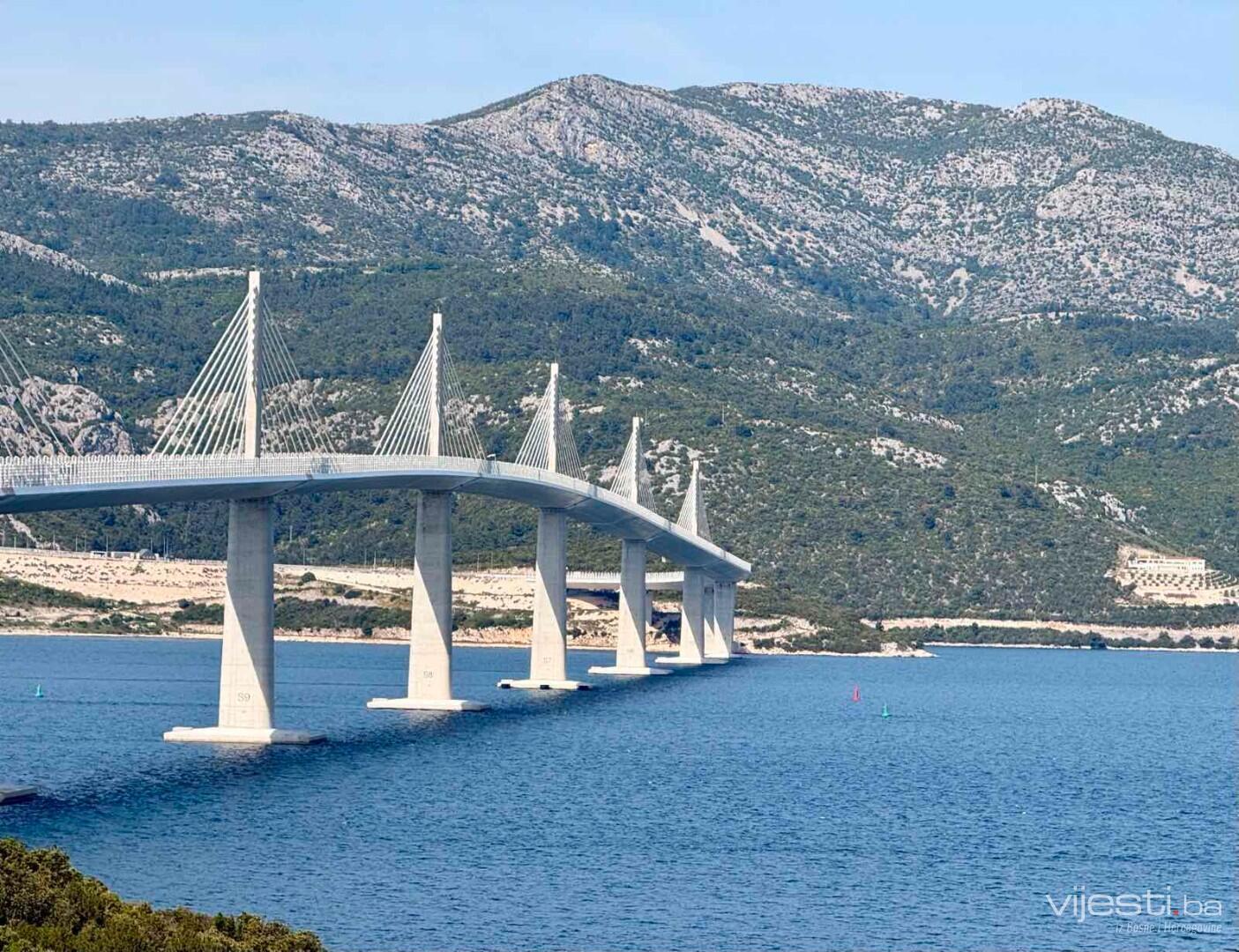 Pelješki most na remontu: Vlaga i so uništavaju armaturu
