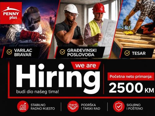 Penny Plus otvara nova gradilišta i nudi prilike za posao