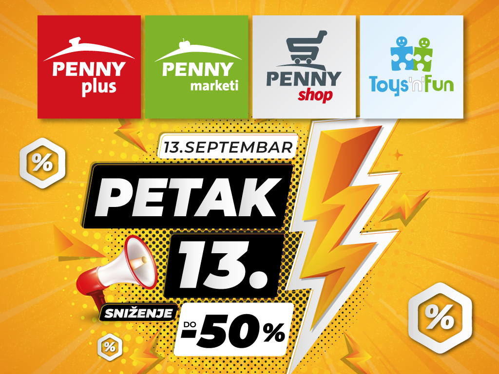 Penny Plus sprema najveće sniženje u godini: Petak 13. donosi izvanredne uštede